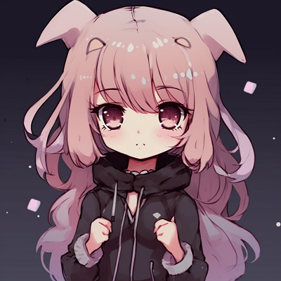 Image For Post | Close-up profile picture of a chibi style Anime character with big cute eyes. anime pfp cute styles pfp for discord. - [anime pfp cute](https://hero.page/pfp/anime-pfp-cute)