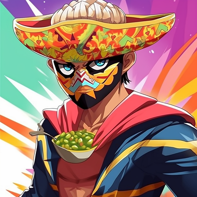 Image For Post | Anime character donned in a traditional charro suit, detailed embroidery and polished textures. mexican anime pfp boys pfp for discord. - [Mexican Anime Pfp Collection](https://hero.page/pfp/mexican-anime-pfp-collection)