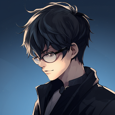 Image For Post | Smiling anime male with glasses, vibrant colors and joyous expression. stylish anime male pfp pfp for discord. - [Anime Male PFP Collections](https://hero.page/pfp/anime-male-pfp-collections)