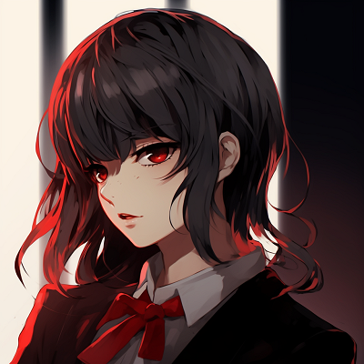 Image For Post | Yumeko profile picture set against neon lights, vibrant colors and striking contrasts top aesthetic anime pfp pfp for discord. - [anime pfp cool](https://hero.page/pfp/anime-pfp-cool)