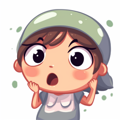 Image For Post | An image of a cute chibi character falling, wrapped in bright colors and rounded outlines. humorous cute pfp for school pfp for discord. - [Cute Profile Pictures for School Collections](https://hero.page/pfp/cute-profile-pictures-for-school-collections)