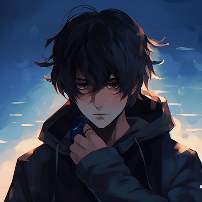 Image For Post | A brooding anime guy, high detail in clothing folds and somber colors. dark anime guy pfp styles pfp for discord. - [anime pfp guy](https://hero.page/pfp/anime-pfp-guy)