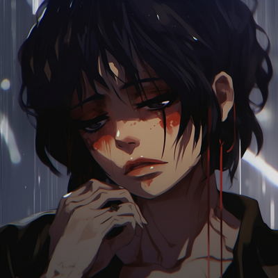 Image For Post | Close-up on a crying anime girl's face, showcasing her tear-streaked cheeks, characterized by soft shading and a somber color palette. crying female anime pfp pfp for discord. - [Crying Anime PFP](https://hero.page/pfp/crying-anime-pfp)