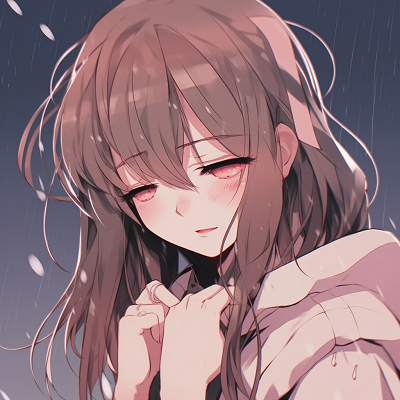 Image For Post | A of an anime girl, glossy tears trailing down her face, rendered in vibrant, expressive colors. anime pfp with tears pfp for discord. - [Crying Anime PFP](https://hero.page/pfp/crying-anime-pfp)