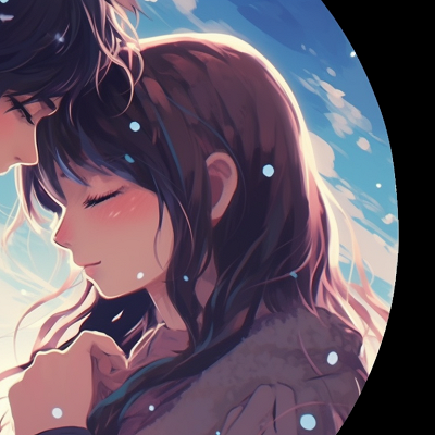 Image For Post | Two characters amidst sakura blossoms, pastel colors and fluttering petals. matching pfp couple inspiration pfp for discord. - [matching pfp couple, aesthetic matching pfp ideas](https://hero.page/pfp/matching-pfp-couple-aesthetic-matching-pfp-ideas)