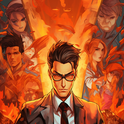 Image For Post | Manga based wallpaper featuring a secret agent; detailed facial expressions phone art wallpaper - [Secret Agents Manga Wallpapers ](https://hero.page/wallpapers/secret-agents-manga-wallpapers-anime-art-manga-themes-hd-wallpapers)