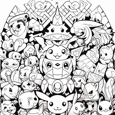 Image For Post Pikachu's Assembly Pokemon Together - Wallpaper