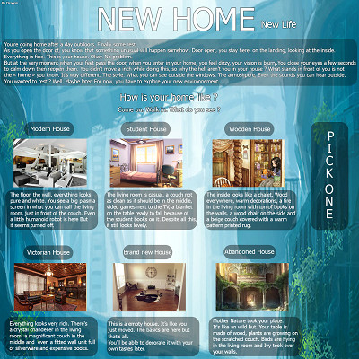 Image For Post New Home New Life CYOA