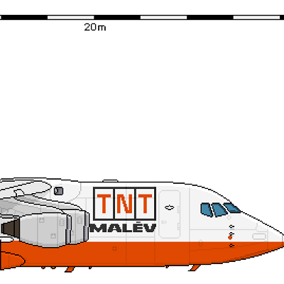 Image For Post MALÉV Hungarian Airlines & TNT Express BAE-146