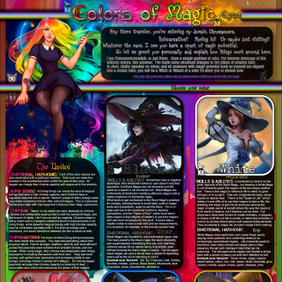 Image For Post Colors of Magic cyoa v2.5 by OutrageousBears