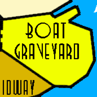 Image For Post Boat Graveyard map closeup