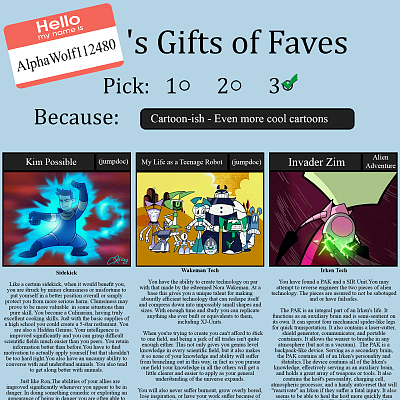 Image For Post Gifts of Faves Cartoon-ish - Template set up by Imaginos