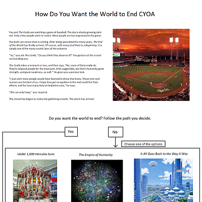 Image For Post How Do You Want the World to End CYOA
