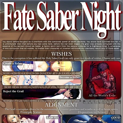 Image For Post Fate Saber Night