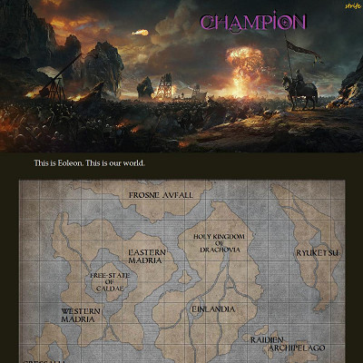 Image For Post Champion CYOA by strifejohnson