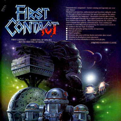 First Contact - Video Game From The Late 80's