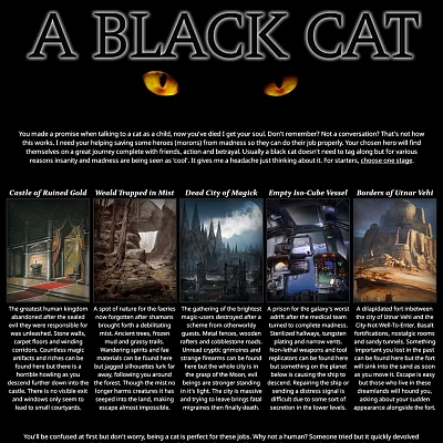 Image For Post A Black Cat CYOA from /tg/