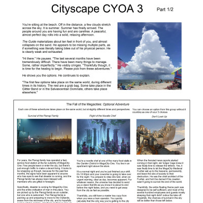 Image For Post City Scape CYOA 3 by LicksMackenzie