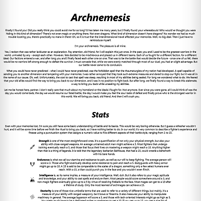 Image For Post Archnemesis cyoa