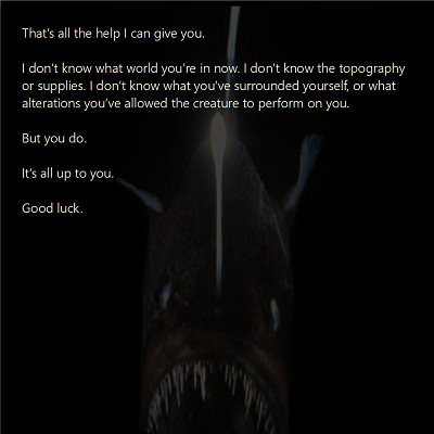 Image For Post | Original source: https://www.reddit.com/r/makeyourchoice/comments/fvkb0d/anglerfish_cyoa_an_uncomfy_meta_rpg/