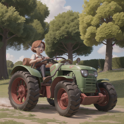 Image For Post Anime, betrayal, fighting, park, tractor, teacher, HD, 4K, AI Generated Art