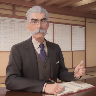 Image For Post | Anime, manga, Stern math teacher, slicked back silver hair and a professorial mustache, in a traditional Japanese dojo converted into a math tutoring center, correcting a student's work with laser focus, vintage abacus on a nearby table, wearing a blend of traditional and modern clothing with math symbols, a detailed anime style with calligraphy elements, evoking a sense of discipline and wisdom - [AI Art, Anime Math Problem Solving Scene ](https://hero.page/examples/anime-math-problem-solving-scene-stable-diffusion-prompt-library)