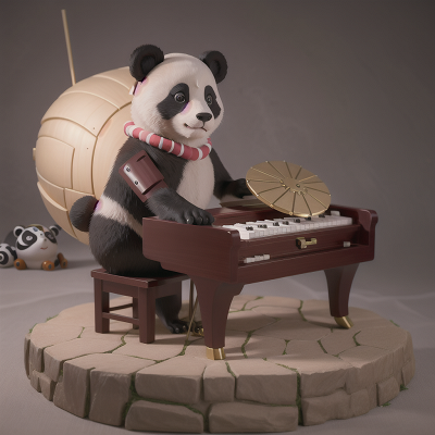 Image For Post Anime, panda, piano, hail, robotic pet, mummies, HD, 4K, AI Generated Art