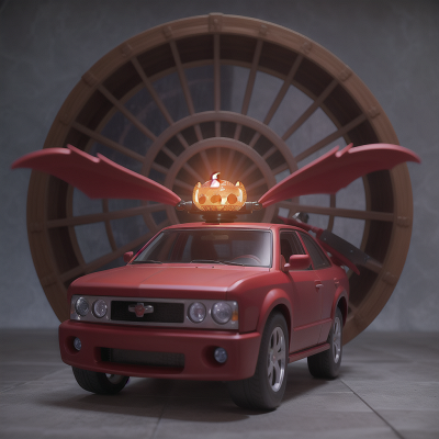 Image For Post Anime, vampire's coffin, magic portal, car, helicopter, haunted mansion, HD, 4K, AI Generated Art