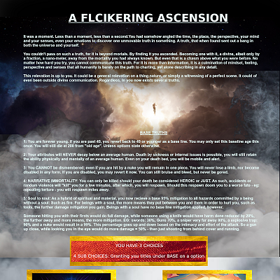 Image For Post A Flickering Ascension