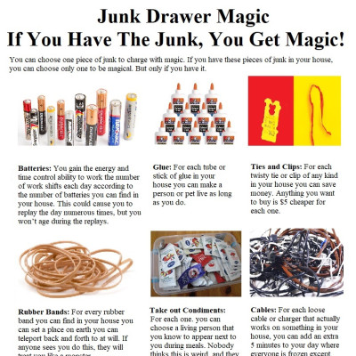 Image For Post Junk Drawer Magic CYOA