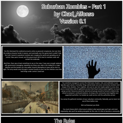 Image For Post Suburban Zombies CYOA by Chad_Alfonse