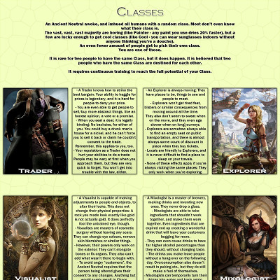 Image For Post Classes CYOA