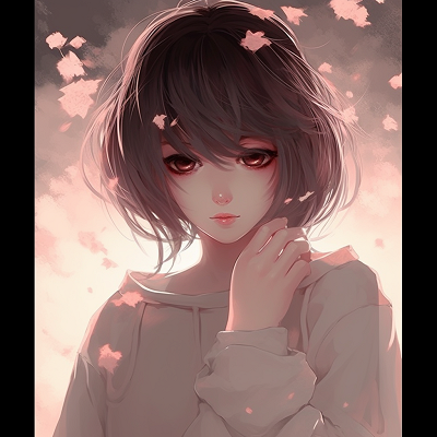 Image For Post | A pensive anime girl amidst sakura blooms, with a soft color palette and dynamic composition. lovely girls in aesthetic anime pfp pfp for discord. - [Aesthetic Anime Pfp Focus](https://hero.page/pfp/aesthetic-anime-pfp-focus)