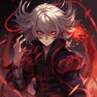 Image For Post | Inuyasha with his unleashed Demon Blood, vibrant colors and strong lines. outstanding anime demon pfp pfp for discord. - [Anime Demon PFP Collection](https://hero.page/pfp/anime-demon-pfp-collection)