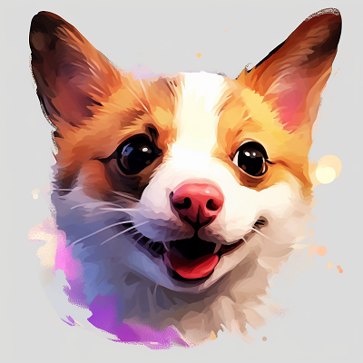 Image For Post | A happy Corgi puppy with a wide grin and sparkling eyes. cute canine pfp pfp for discord. - [Funny Animal PFP](https://hero.page/pfp/funny-animal-pfp)