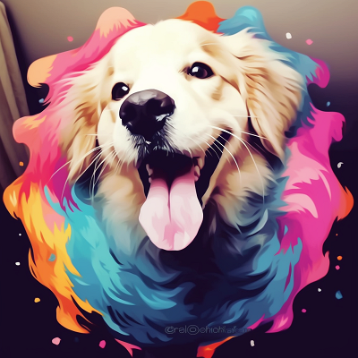 Image For Post | An animated image of a Golden Retriever, features bright colors and playful lines. dog type pfp pfp for discord. - [Funny Animal PFP](https://hero.page/pfp/funny-animal-pfp)