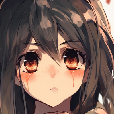 Image For Post | Eren and Mikasa from Attack on Titan, contrasting auras and heavy shading matching pfp themes pfp for discord. - [off](https://hero.page/pfp/off-brand-matching-pfp-matching-pfps-only)