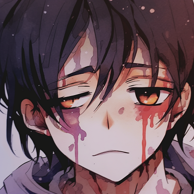 Image For Post | Close up of crying male anime character, strong lines and watercolor-esque technique. crying male anime pfp pfp for discord. - [Crying Anime PFP](https://hero.page/pfp/crying-anime-pfp)
