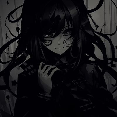Image For Post | A female anime character adorned in shades of darkness, with intricate detailing in hair and attire. darkness anime pfp females pfp for discord. - [Darkness Anime PFP Collection](https://hero.page/pfp/darkness-anime-pfp-collection)