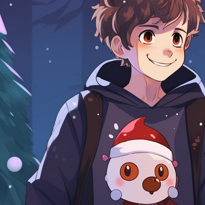 Image For Post | Two characters sharing a Christmas present, pastel color palette and playful expressions. christmas matching pfp for friends pfp for discord. - [christmas matching pfp, aesthetic matching pfp ideas](https://hero.page/pfp/christmas-matching-pfp-aesthetic-matching-pfp-ideas)