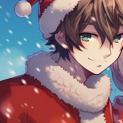 Image For Post | Two characters in Christmas sweaters, standing under a snowfall, with bright colours and a warm feel. christmas matching pfp for festive pfp for discord. - [christmas matching pfp, aesthetic matching pfp ideas](https://hero.page/pfp/christmas-matching-pfp-aesthetic-matching-pfp-ideas)