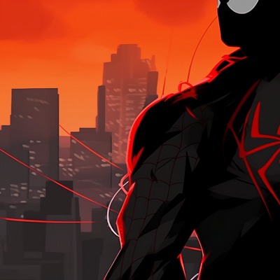 Image For Post | Spider-Man and Spider-Gwen leaning against a water tower, set against hues of sunset cityscape. creative ideas for spider man matching pfp pfp for discord. - [spider man matching pfp, aesthetic matching pfp ideas](https://hero.page/pfp/spider-man-matching-pfp-aesthetic-matching-pfp-ideas)