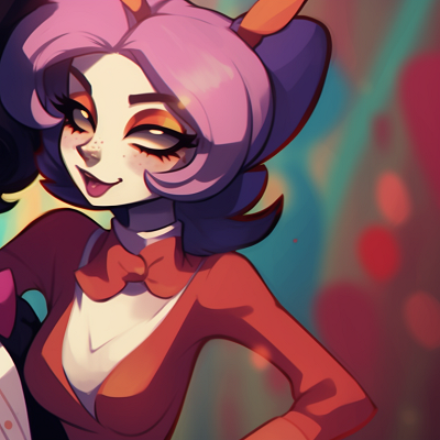 Image For Post | A detailed close-up of Moxxie and Millie, with strong contrasts and expressive eyes. cute moxxie and millie matching icons pfp for discord. - [moxxie and millie matching pfp, aesthetic matching pfp ideas](https://hero.page/pfp/moxxie-and-millie-matching-pfp-aesthetic-matching-pfp-ideas)