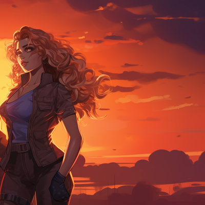 Image For Post | Two characters under a sunset sky, warm tones, preparing for a strike. valorant matching pfp styles pfp for discord. - [valorant matching pfp, aesthetic matching pfp ideas](https://hero.page/pfp/valorant-matching-pfp-aesthetic-matching-pfp-ideas)