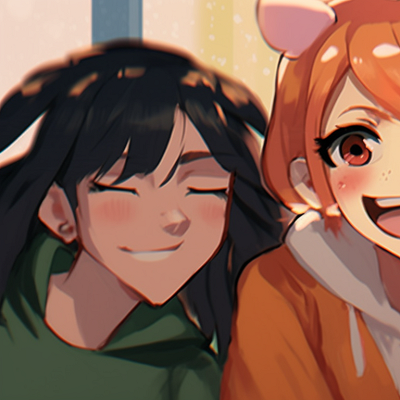 Image For Post | Three friends against a sunset backdrop, warm colors and relaxed postures. trio pfp matching beyond anime pfp for discord. - [trio pfp matching, aesthetic matching pfp ideas](https://hero.page/pfp/trio-pfp-matching-aesthetic-matching-pfp-ideas)