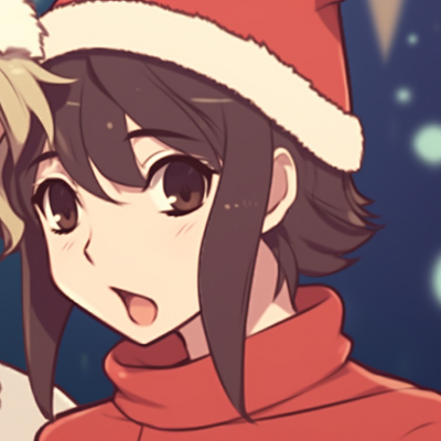 Image For Post | Two characters in matching festive sweaters, soft color palette and shared laughter. elegant matching christmas pfp pfp for discord. - [matching christmas pfp, aesthetic matching pfp ideas](https://hero.page/pfp/matching-christmas-pfp-aesthetic-matching-pfp-ideas)