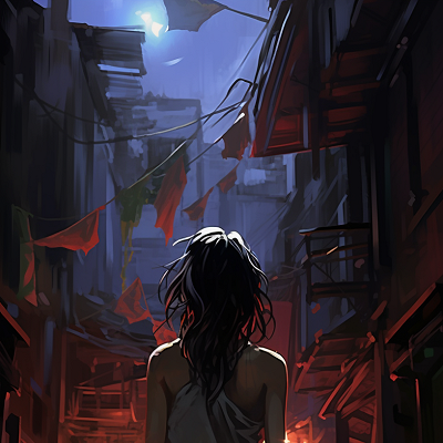 Image For Post Classic Manhua Eerie Walkways - Wallpaper