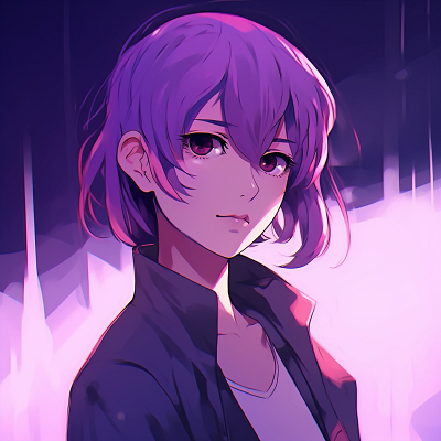 Image For Post | Elegant profile of an anime girl with purple hair, detailed hair strands and soft hues. high-rated purple anime pfps - [Expert Purple Anime PFP](https://hero.page/pfp/expert-purple-anime-pfp)