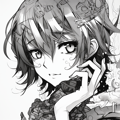 Image For Post | A pensive looking anime character, drawn with attention to nuances in expression. black and white anime pfp manga - [anime pfp manga optimized](https://hero.page/pfp/anime-pfp-manga-optimized)