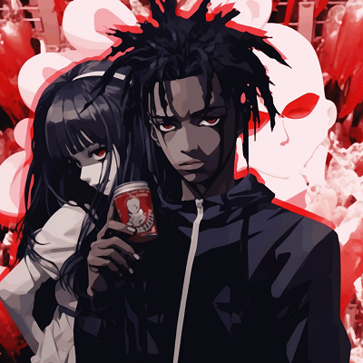 Image For Post | Playboi Carti with vibrant red ghoul eyes, detailed and deep colors. playboi carti anime pfp aesthetics - [Playboi Carti PFP Anime Art Collection](https://hero.page/pfp/playboi-carti-pfp-anime-art-collection)